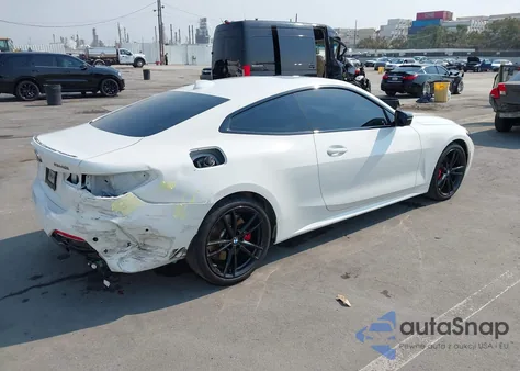 2023 BMW M440I из США, поврежденный, VIN WBA83AP07PCM20334